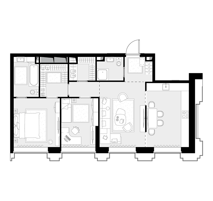 ЖК «Высотка на Жукова», Москва | Жилой комплекс «Высотка на Жукова», КРОСТ